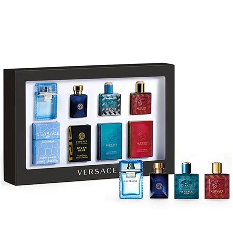 versace miniture set|versace mini 5ml set.